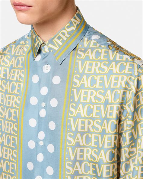 versace bezel shirt